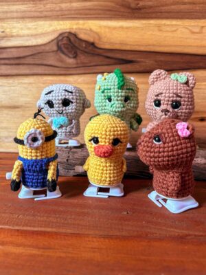 Amigurumis fantásticos (pés de corda)